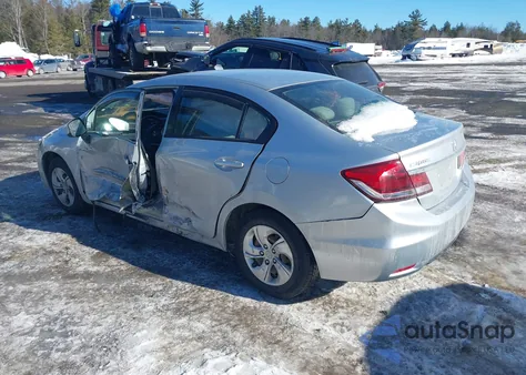 2013 Honda Civic Lx from USA, damaged, VIN 2HGFB2F59DH539397